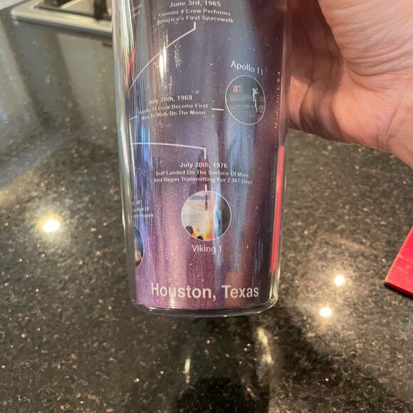 NASA Logo Graphic / Spaceship Photos History Collectible Insulated Tumbler Cup - Picture 8 of 14